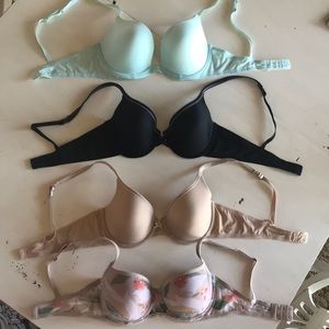 Assorted 36C bras from Gap, DKNY and Calvin Klein